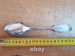 Imperial Russian Sterling Silver 84 Antique Spoon 78 gr