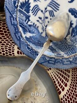 Imperial Russian Sterling Silver Spoon Dessert Tasting Ceremonial Cake Pastry