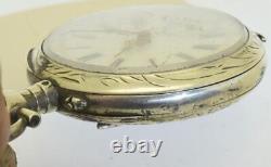Imperial Russian WWI Pilot's Award Silver Pocket Watch Death or Glory Regiment