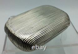 Imperial Russian silver case purse wallet fitted interior St Petersburg c1880