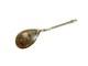 Imperial Russian silver niello spoon 84 Zolotniki Russia Mid 19th century