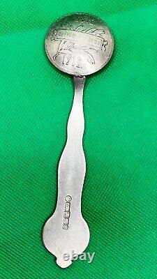 Imperial Spoon Antique Imperial Russian Gilt Sterling Silver 84 Handmade 1912's