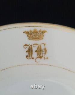 Kornilov Imperial Porcelain Royal Serves Plate 6 Grand Duke Russian Royalty RU