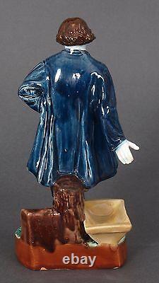 Kuznetsov faience figurine Russian Imperial Antique and rare The boy / Baker