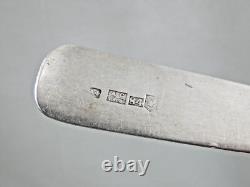 Large Antique Imperial Russian 84 Silver Spoon 1853 Provincial, Minsk Belarus