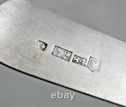 Large Antique Imperial Russian 84 Silver Spoon 1853 Provincial, Minsk Belarus