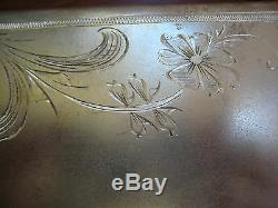 Large Antique Russian Imperial 84 Silver Theater Purse Art Nouveau 617 Gr