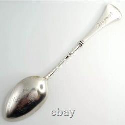 Large Imperial Russian Spoon Solid Silver 84 Hallmarked Moscow Grigory Spitnev