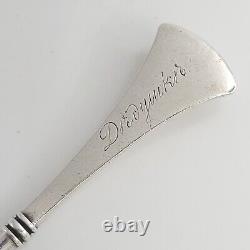 Large Imperial Russian Spoon Solid Silver 84 Hallmarked Moscow Grigory Spitnev