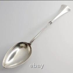 Large Imperial Russian Spoon Solid Silver 84 Hallmarked Moscow Grigory Spitnev