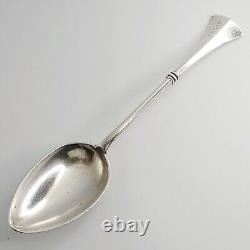 Large Imperial Russian Spoon Solid Silver 84 Hallmarked Moscow Grigory Spitnev