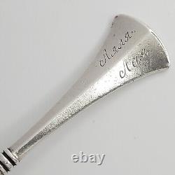 Large Imperial Russian Spoon Solid Silver 84 Hallmarked Moscow Grigory Spitnev