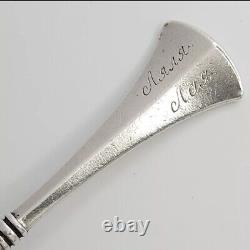 Large Imperial Russian Spoon Solid Silver 84 Hallmarked Moscow Grigory Spitnev