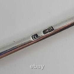 Large Imperial Russian Spoon Solid Silver 84 Hallmarked Moscow Grigory Spitnev
