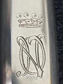 Monogram Russian Imperial Silver 84 Antiques Grand Duchess Olga Romanova Russia