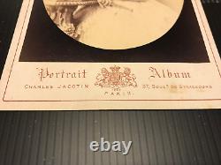 OLD 1870s RUSSIAN IMPERIAL ANTIQUE CABINET PHOTO EMPRESS ROYALTY PRINCESS DAGMAR