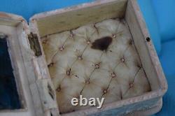 ORIGINAL Antique Box case imperial russian jewelry vtg old candy Nicholas II