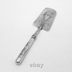 Original E. K. Faberge Monogram Genuine Silver 84 Russian Imperial Antique Russia