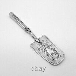 Original E. K. Faberge Monogram Genuine Silver 84 Russian Imperial Antique Russia
