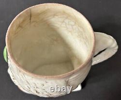 Original Rare Antique Imperial Russian Khrapunov-Novykh Porcelain Figural Mug