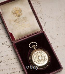 Paul Buhre / Pavel Bure IMPERIAL RUSSIAN PRESENTATION Antique Gold Pocket Watch