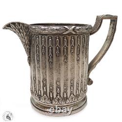 Peter Carl Faberge antique Russian Imperial solid silver jug 84 creamer rare
