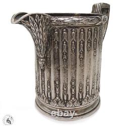 Peter Carl Faberge antique Russian Imperial solid silver jug 84 creamer rare