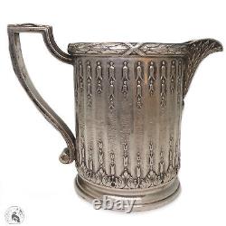 Peter Carl Faberge antique Russian Imperial solid silver jug 84 creamer rare