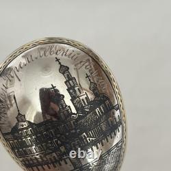 Pr Imperial Russian 84 Zolotniki Silver Niello Spoons Lev Fridrikhovitch Oleks