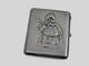 RARE ANTIQUE IMPERIAL RUSSIAN 84 SILVER CIGARETTE CASE Bogatyr fine quality