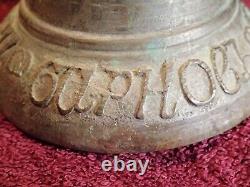 RARE ANTIQUE dated 1837! BELL w HANDLE IMPERIAL RUSSIA RUSSIAN RINGS NICE