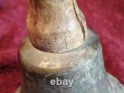 RARE ANTIQUE dated 1837! BELL w HANDLE IMPERIAL RUSSIA RUSSIAN RINGS NICE