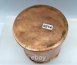 RARE Antique Jewish Washing Cup Imperial Russian Copper Judaica Netilat Yadayim