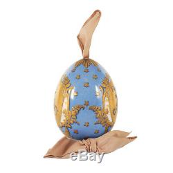 RARE Antique Russian Imperial Porcelain Alexander III Presentation Easter Egg