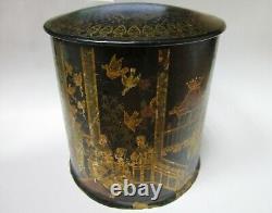 RARE Antiques Collectible Imperial Tea Box Bank Russian Empire Tea bowl