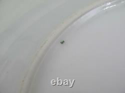 RUSSIAN IMPERIAL PORCELAIN FACTORY PLATE Tsarskoe Selo Service ALEXENDER II