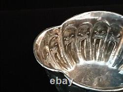 Rare 18c Catherine II Antique Imperial Russian Silver Charka Chased Cup Moscow