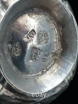 Rare 18th Catherine II Antique Imperial Russian Silver Charka Chased Cup Moscow