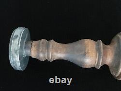 Rare 1907 Antique Imperial Russian Eagle Tsar Nicolas II Wax Seal Desk Stamp RU