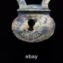 Rare Antique 17c. Royalty Imperial Russian Brass Lock to Royal Romanov Palace RU