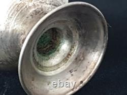 Rare Antique Imperial Russian 84 Silver Charka Cup Shot Vodka Griffin Handle RU