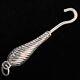 Rare Antique Imperial Russian 84 Silver Chased Tsarist Russia Pendant Jewelry RU