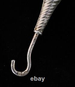Rare Antique Imperial Russian 84 Silver Chased Tsarist Russia Pendant Jewelry RU