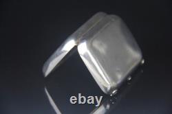 Rare Antique Imperial Russian 84 Silver Snuff Pill Box