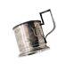 Rare Antique Imperial Russian 84 Silver Tea Cup Holder Goblet Glass Hallmark RU