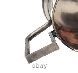 Rare Antique Imperial Russian 84 Silver Tea Cup Holder Goblet Glass Hallmark RU
