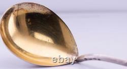 Rare Antique Imperial Russian Faberge Silver Wedding Ritual Spoon c1890's