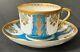 Rare Antique Imperial Russian Kuznetsov Factory Porcelain Cup & Saucer