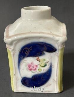 Rare Antique Imperial Russian Kuznetsov Factory Porcelain Tea Caddy