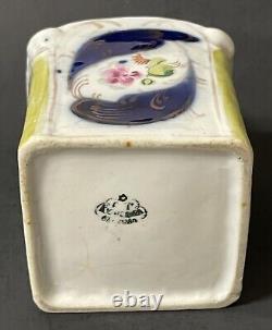 Rare Antique Imperial Russian Kuznetsov Factory Porcelain Tea Caddy